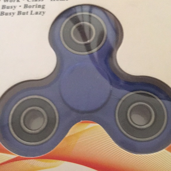 Fidget Spinner Blue - Picture 3 of 3